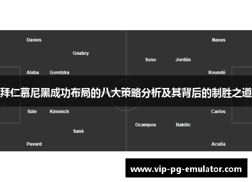 拜仁慕尼黑成功布局的八大策略分析及其背后的制胜之道