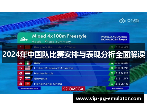 2024年中国队比赛安排与表现分析全面解读